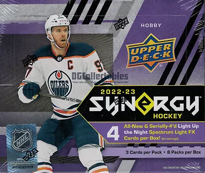 2022-23 Upper Deck Synergy Nhl Ice Hockey Factory Sealed Hobby Box New In Stock! • $109.95