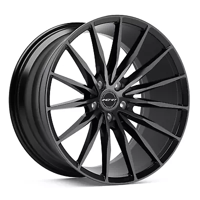 $546 • Buy 20 Inch INOVIT TORQUE Wheels Black Dark Tint Rims Size 20x10J PCD 5x114.3 ET 38