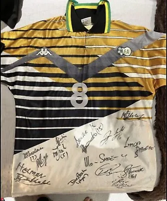 £2000 • Buy South Africa Football Shirt 1996 African Nations Winners Team Signatures