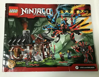 LEGO Ninjago 70627 Instruction Booklet Only. Dragons Forge (2017) • $7.50