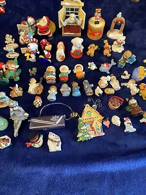 Huge Lot Of 50 Hallmark Miniatures & Christmas Ornaments- No Boxes • $59.99