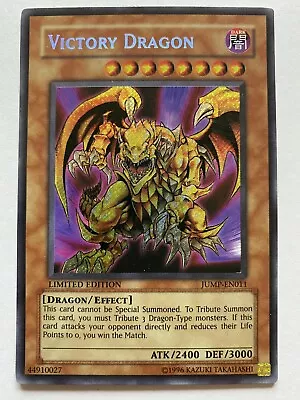 Yu-Gi-Oh! Dark Victory Dragon Shonen Jump Promo JUMP-EN011 Limited Edition -RARE • $8