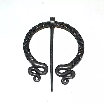 Medieval Celtic Cloak Pin Viking Style Metal Brooch • $2.99