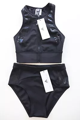 Adidas By Stella Mccartney Running Racing Run Swim Crop Top Briefs Set Fs7677 Xs • $93.37