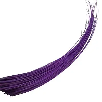 Ostrich Feather Quill Spine Barb - Purple • $2.70