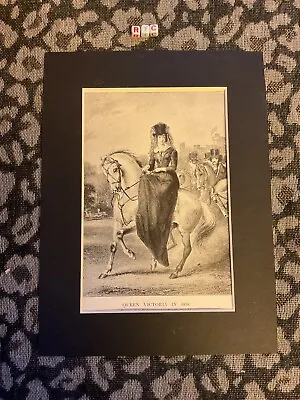 Antique Photogravure Art Print Of Queen Victoria  Created 1910  Rare • $24.88