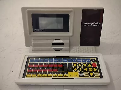 Vtg V-Tech Learning Window Teaching Machine 1986 Educational (Works) R2 • $20