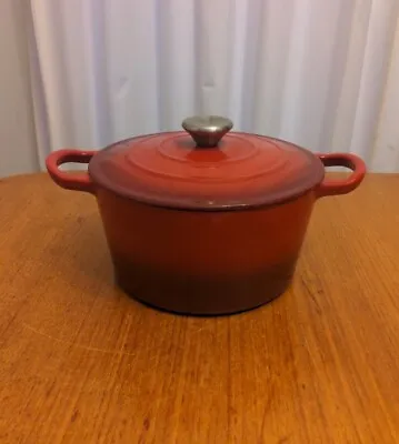 Crofton Professional Cast Iron Red French Oven 23cm Diameter 3.7 L • $55