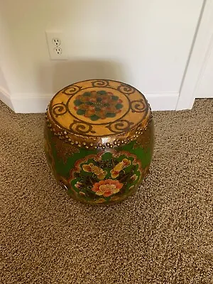 $90 • Buy Chinese Drum Hand Painted Double Sided Percussion