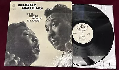 Muddy Waters - The Real Folk Blues 1966 Chess Records Mono Lp 1501 Promo WLP • $150