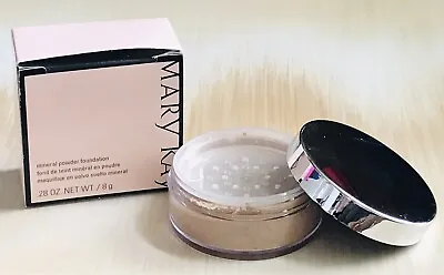 New In Box Mary Kay Mineral Powder Foundation Beige 1 ~ Full Size ~ Fast Ship • $48.95