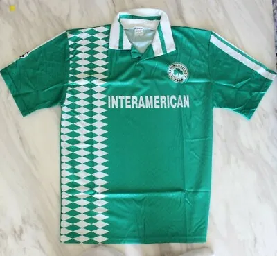 FC Panathinaikos Green Vintage T Shirt Football Jersey XL 95 96 Retro Soccer • $20.90