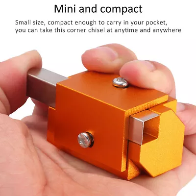 £10.60 • Buy Corner Chisel Squaring Hingecesses Square  Wood Cutting Mortising Tool.- N/,-
