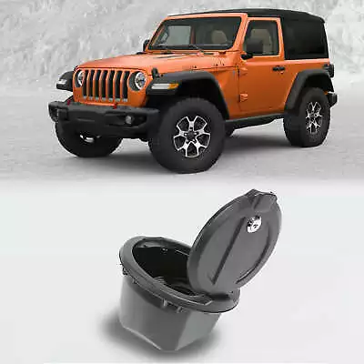 Gas Cap Cover Fuel Filler Door Fuel Tank Cover W/ Lock For Jeep Wrangler JL • $32.99