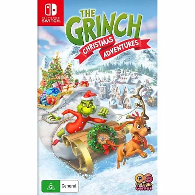 The Grinch: Christmas Adventures - Nintendo Switch • $36