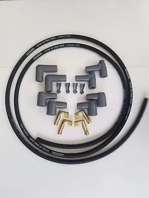 MOROSO Ultra 40 Universal Coil Wire Kit 72in Black HEI Socket Boots Terminals • $34.99