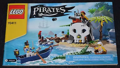 70411 INSTRUCTION BOOKLET ONLY For Set # 70411 ~ Lego Pirates ~ • $3.36