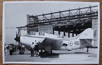 Fairey Gannet WN445 At Lee On Solent 1955 Orig Photo • £4.95