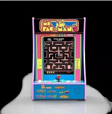 ARCADE1UP MS PAC-Man PARTYCADE 8 Games In 1 (Same Day Shipping)    • $349