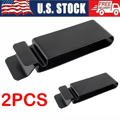 2X Metal Spring Belt Holster Sheath Clips Practical Clip For Gun Hook Buckle USA • $8.54