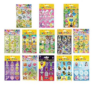 Kids Birthday Party Themed Sticker For Loot Bags Favours Gifts Boys & Girls • $3.60