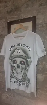 Ultramagnetic Mens T Shirt. Ultra Dark Series Size L • £12.50