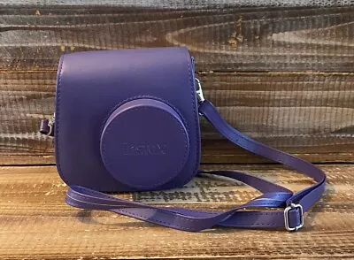 Fujifilm Purple Instax Mini 8 Instant Film Camera W/ Matching Case • $31.99