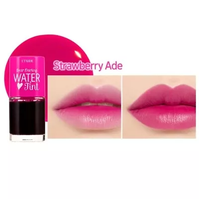 ETUDE Dear Darling Water Tint 9g #01 Strawberry Ade Vivid Lip Tint Lip Stain NEW • $14.98