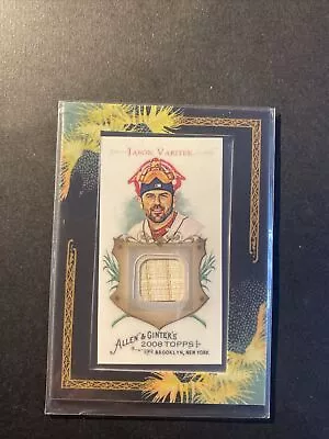 2008 Topps Allen & Ginter’s Mini Jason Varitek Boston Red Sox: Bat Swatch Relic • $3.30