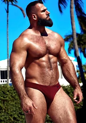 Male Cute Athletic Muscular Nice Beefcake 5  X 7  Men Interest Photo Cri 125-120 • $2.39