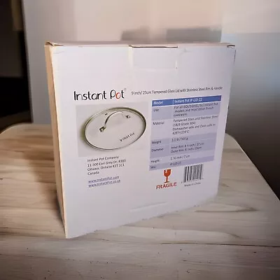 Instant Pot IPLID-24 Clear Tempered Glass Lid - 5qt/6qt BRAND NEW In BOX!! • $22.49