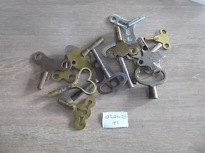 $30.58 • Buy Job Lot  Vintage  Clock Keys