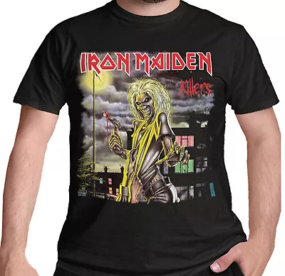 Iron Maiden Killers T Shirt Official  New  Black • £15.79