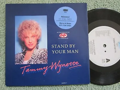 Tammy Wynette ‎– Stand By Your Man Label: Epic ‎– 656953 7 Vinyl 7inch Single • £18.04