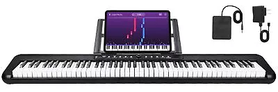 Digital Piano 88 Key Full Size Semi Weighted Electronic Keyboard Piano With M... • $124.43