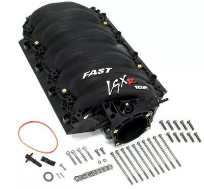 FAST 102mm LSXR Black Intake Manifold Cathedral Port Gen III LS1 LS6 LS2 146302B • $1152.95