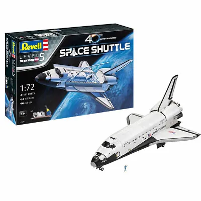 £44.95 • Buy Revell 05673 Gift Set Space Shuttle 40th Anniversary 1:72 Plastic Model Kit