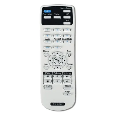 Projector Remote Control For Epson PowerLite Home Cinema 640 1040 1060 2000 2030 • $12.96