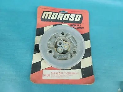 Nos New Moroso Aluminum Ford 428 Crank Crankshaft Pulley Race Vintage 6460 • $55