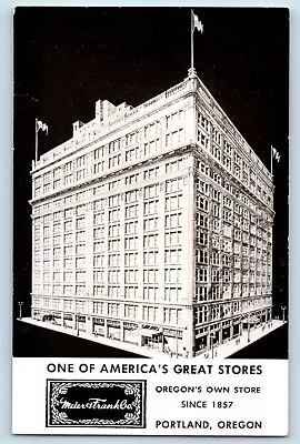 Portland Oregon OR Postcard RPPC Photo Meier Frank Co. America's Great Store • $9.95