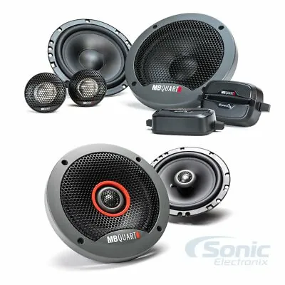 MB QUART FSB216 6.5  Component Speakers & MB QUART FKB116  6.5  Coaxial Speakers • $87.99