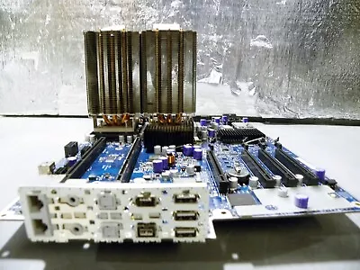 Apple Mac Pro A1186 2008 Logic Board Motherboard 820-2129-A 630-7951 W/2xCPU 3.0 • $49.95