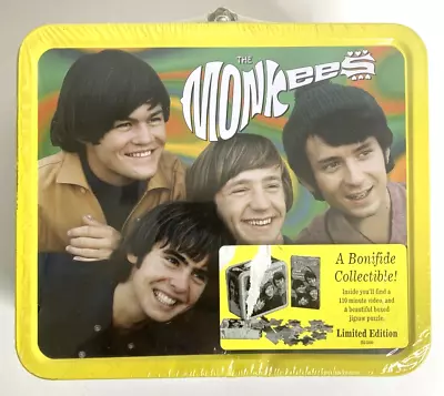 The Monkees Metal Lunchbox 1997 Sealed Shrink Wrap VHS Video Puzzle Brand New • $85