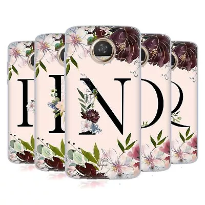 Official Nature Magick Rose Gold Flowers Monogram 2 Gel Case For Motorola Phones • $19.95