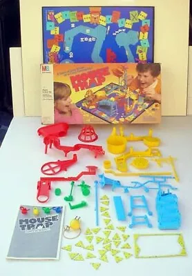 1986 Milton Bradley Mousetrap 100% Complete Board Game Mouse Trap Zany Crazy • $29.99