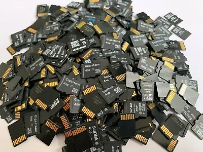 Lot Of (50) Mixed Brand 4GB MICRO SD Memory Cards MicroSD Hc Microsdhc Sd Usb • $89
