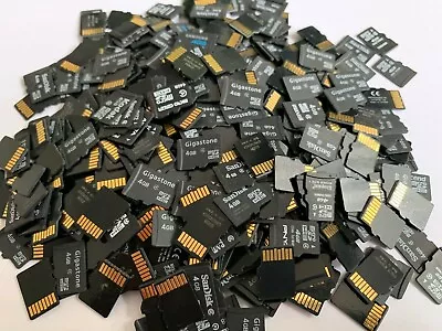 Wholesale! Lot Of 100 Mixed Brand 4GB MICRO SD Memory Cards ((($1.49 Each!!!))) • $149