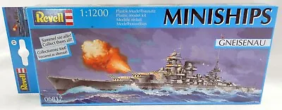 1:1200 Scale Gneisenau Miniships Plastic Model Kit - Revell #06817 • $9.95