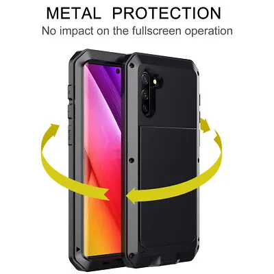 Metal Aluminum Heavy Duty Case Cover For Samsung S21+/S20 Note 10 Plus S10 S9 S8 • $23.99