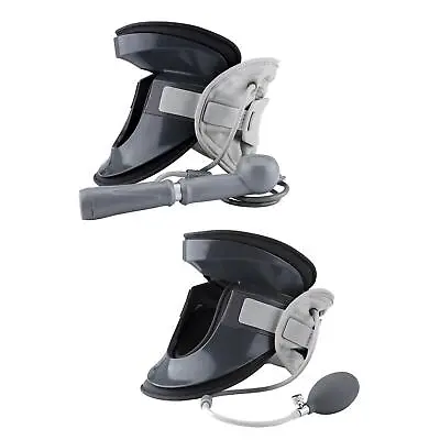 Neck Traction Device Support Traction Cervical Brace Neck Pain Relief • £38.96